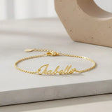 Little Name Bracelet gold