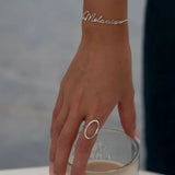 Little Name Bracelet on a person