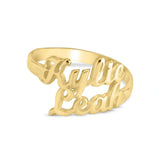 Two Name or Three Name Ring gold