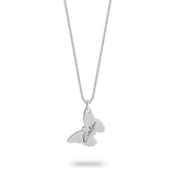 Personalized Butterfly Necklace sterling silver