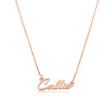Little rose gold Name Necklace