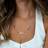 Script Multiple Name Necklace 3