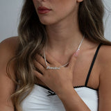 Script Name Necklace on Cuban Chain 2