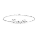 Classic Script Name Bracelet  2