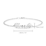 Classic Script Name Bracelet 4