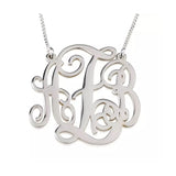 Classic Monogram Necklace - Split Chain