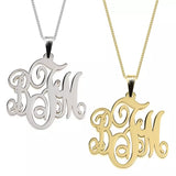 Classic Monogram Necklace 2