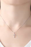 Sterling Silver Cross Pendant Necklace 2