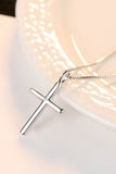 Sterling Silver Cross Pendant Necklace 3
