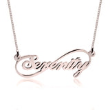 Personalized Infinity Name Necklace 3