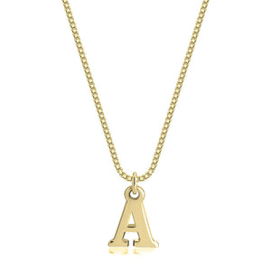 Gold Initial Necklace