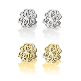 Monogram Stud Earrings 2